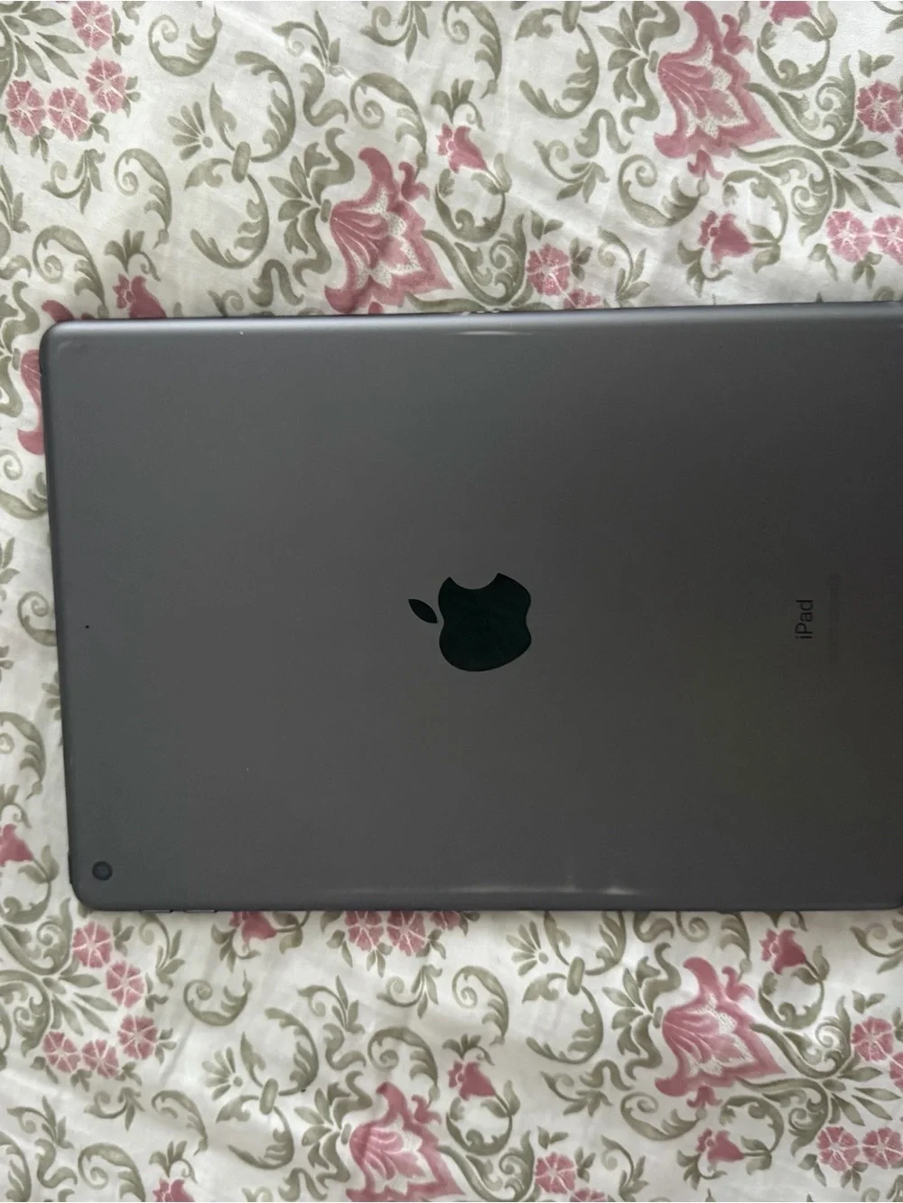 Apple iPad in Gray with Black Apple Logo
